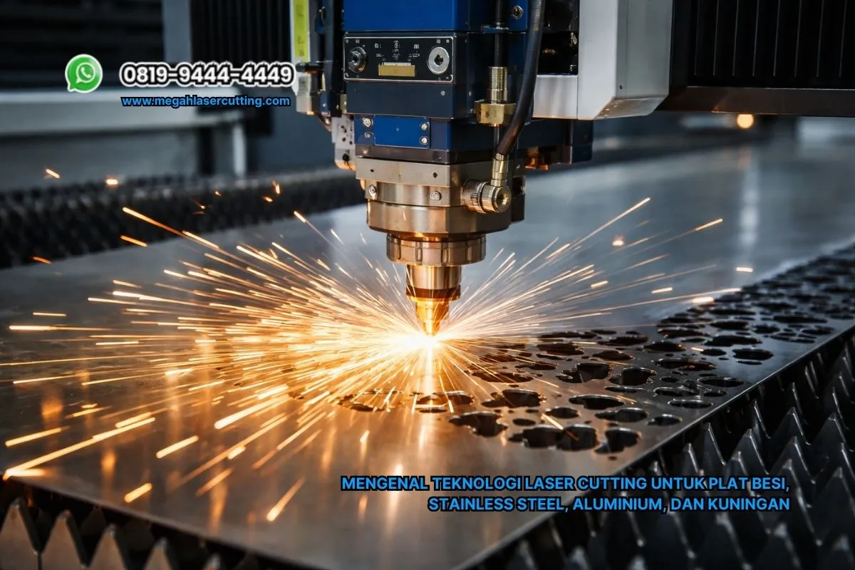 Mengenal Teknologi Laser Cutting untuk Plat Besi, Stainless Steel, Aluminium, dan Kuningan