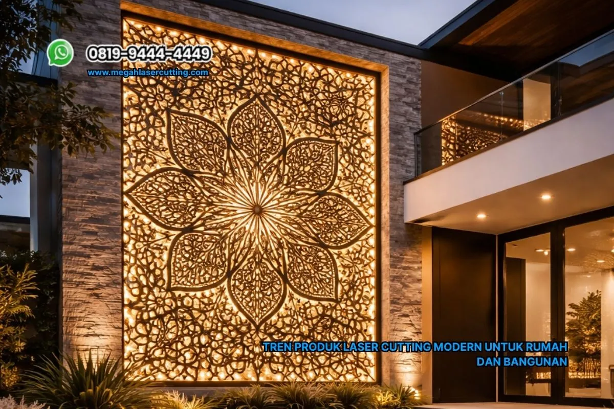 Tren Produk Laser Cutting Modern untuk Rumah dan Bangunan