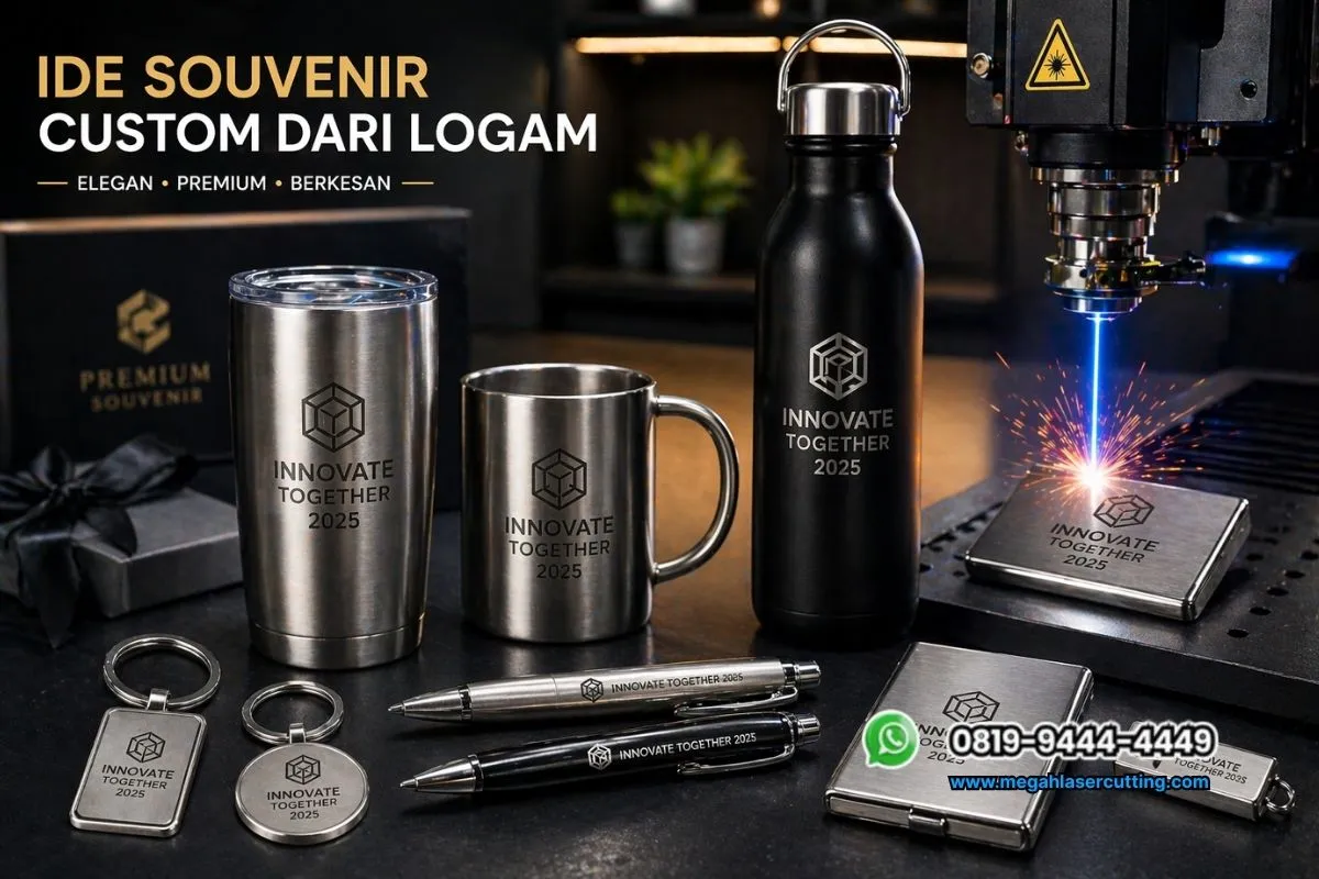 Ide Souvenir Custom dari Logam