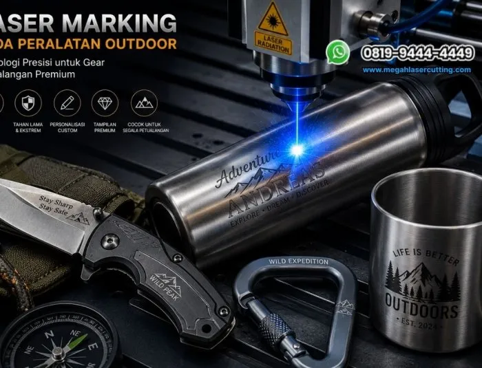 Laser Marking pada Peralatan Outdoor