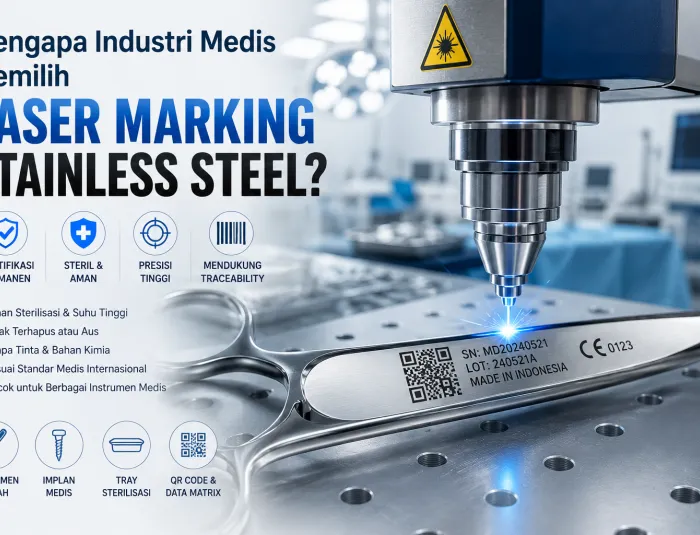 Mengapa Industri Medis Memilih Laser Marking Stainless Steel