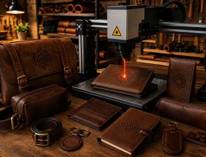 Laser Marking Kulit untuk Branding Produk UMKM