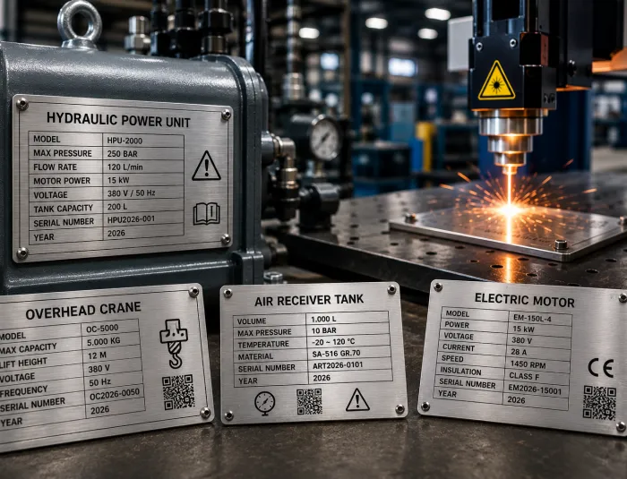 Jasa Laser Marking untuk Label Kapasitas Peralatan Industri